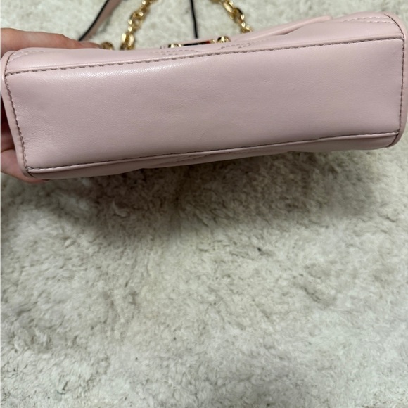NWT Michael Kors Serena Blush Quilted Shoulder Bag - Picture 3 of 14